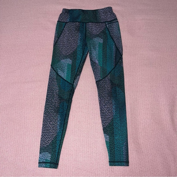 Sweaty Betty Power 7/8 Workout Leggings geo shadow women’s size 6 - Picture 2 of 6